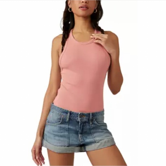 Free People Tops - Free People Intimately Brexley CANYON CLAY Bodysuit Size S